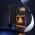 Candles on the Hearth Decorated for Christmas - Impact Resistant Phone Case